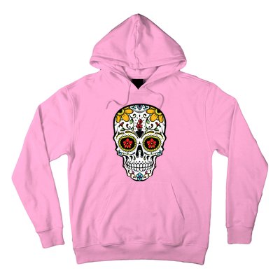 Dia De Los Muertos Costume Sugar Skull Hoodie