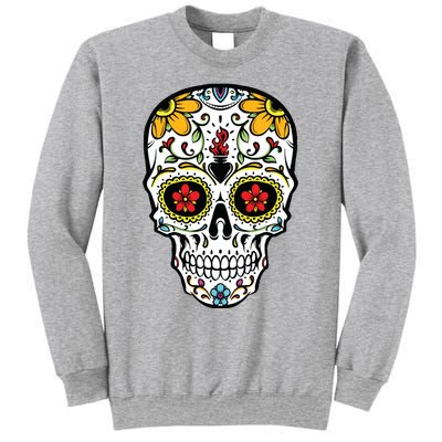 Dia De Los Muertos Costume Sugar Skull Sweatshirt