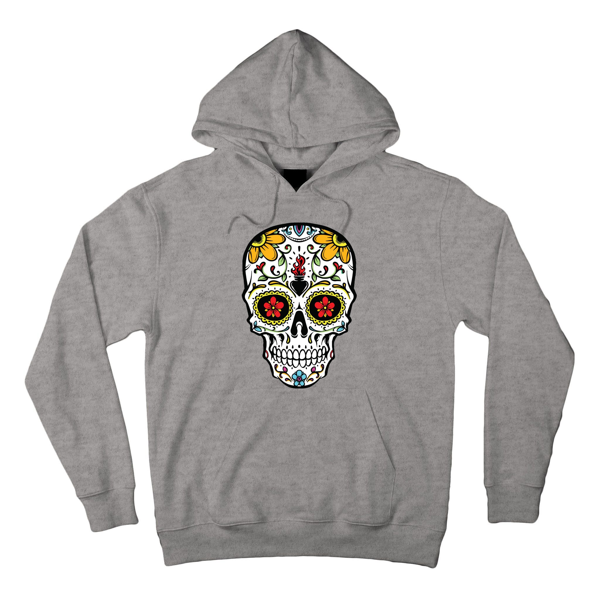 Dia De Los Muertos Costume Sugar Skull Tall Hoodie