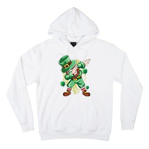 Dab Dabbing Leprechaun Shamrock Irish Saint Patricks Day Cool Gift Hoodie