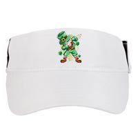 Dab Dabbing Leprechaun Shamrock Irish Saint Patricks Day Cool Gift Adult Drive Performance Visor