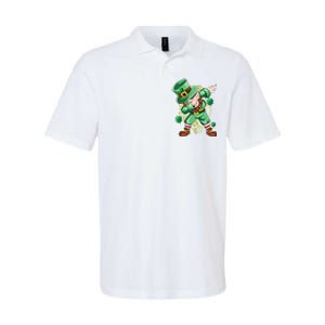 Dab Dabbing Leprechaun Shamrock Irish Saint Patricks Day Cool Gift Softstyle Adult Sport Polo