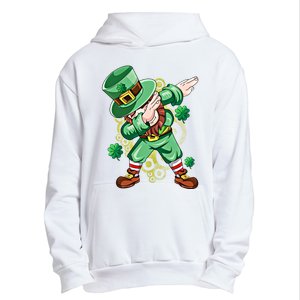 Dab Dabbing Leprechaun Shamrock Irish Saint Patricks Day Cool Gift Urban Pullover Hoodie