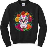 Dia De Los Muertos Costume Day Of The Dead Sugar Skull Gift Kids Sweatshirt