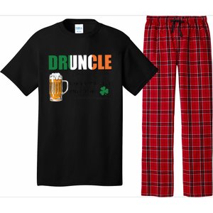 Druncle Definition Like A Normal Uncle Only Drunker St Patrick's Day Pajama Set