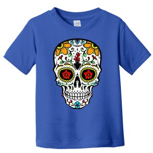 Dia De Los Muertos Costume Sugar Skull Toddler T-Shirt