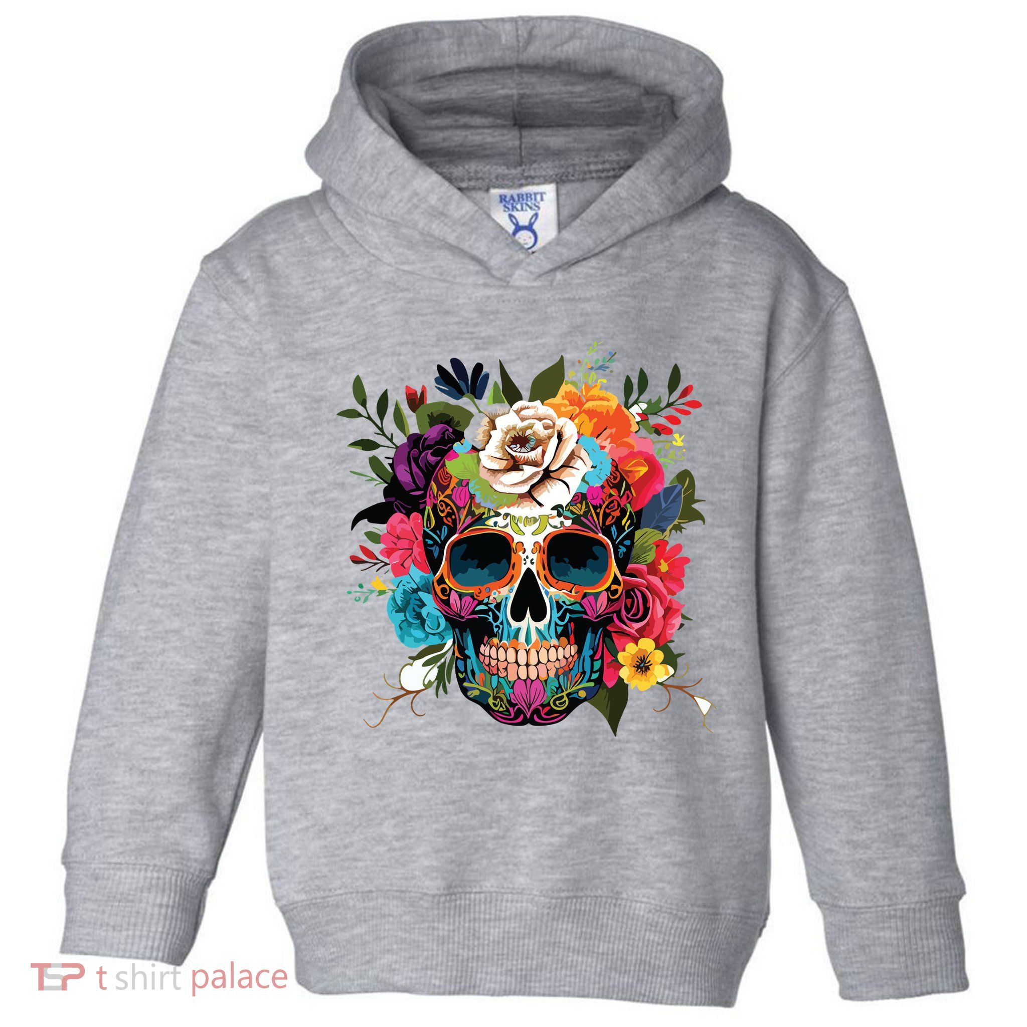 Dia De Los Muertos Costume Of Dead Sugar Skull Toddler Hoodie