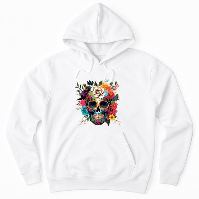 Dia De Los Muertos Costume Of Dead Sugar Skull Hoodie