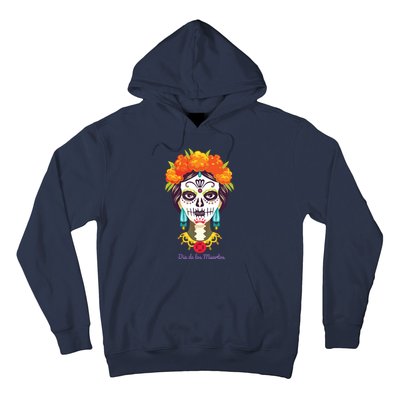 Da De Los Muertos Mexican Day Of Dead Hoodie