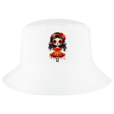 Dia De Los Muertos La Catrina Cute Skeleton Mexican Girl Gift Cool Comfort Performance Bucket Hat