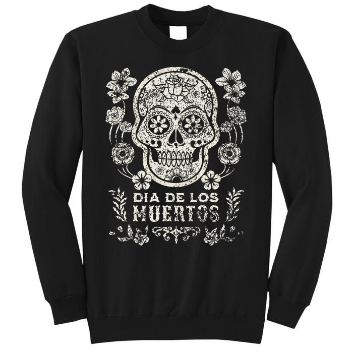 Dia De Los Muertos Mexico Sugar Skull Sweatshirt