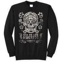 Dia De Los Muertos Mexico Sugar Skull Tall Sweatshirt