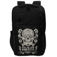 Dia De Los Muertos Mexico Sugar Skull Impact Tech Backpack