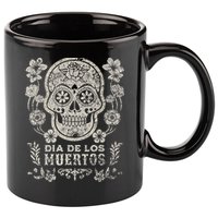 Dia De Los Muertos Mexico Sugar Skull 11oz C Handle Ceramic Mug