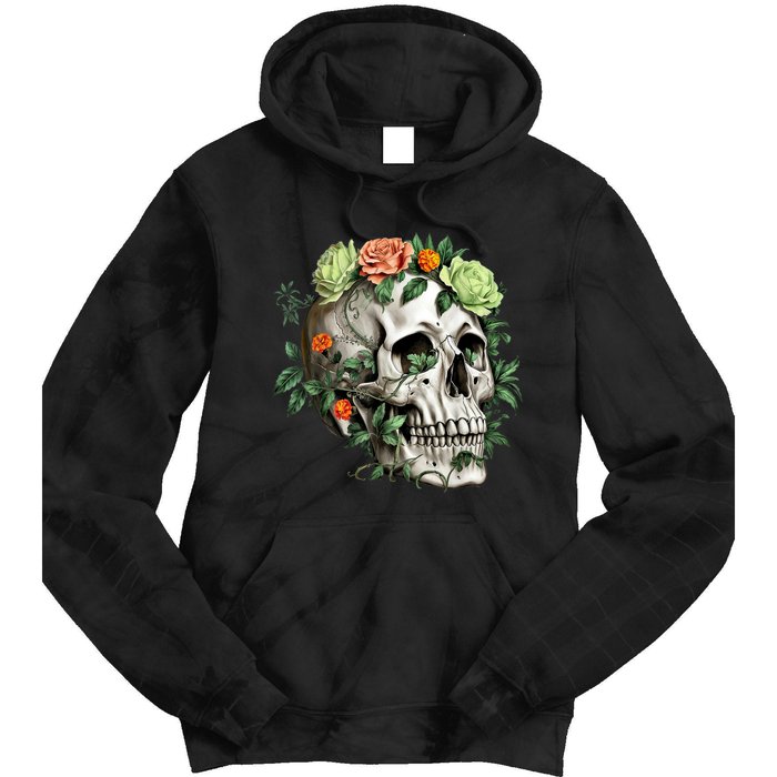 Dia De Los Muertos Costume Day Of The Dead Sugar Skull Tie Dye Hoodie