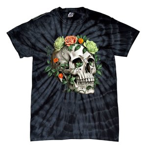 Dia De Los Muertos Costume Day Of The Dead Sugar Skull Tie-Dye T-Shirt