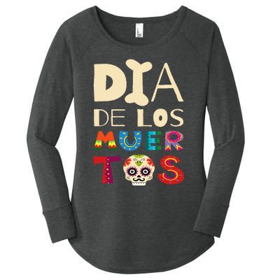 Dia de los Muertos Women's Perfect Tri Tunic Long Sleeve Shirt