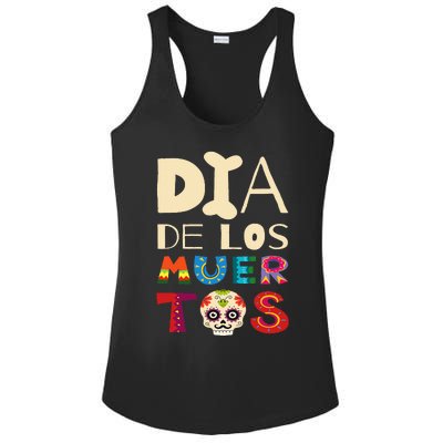 Dia de los Muertos Ladies PosiCharge Competitor Racerback Tank