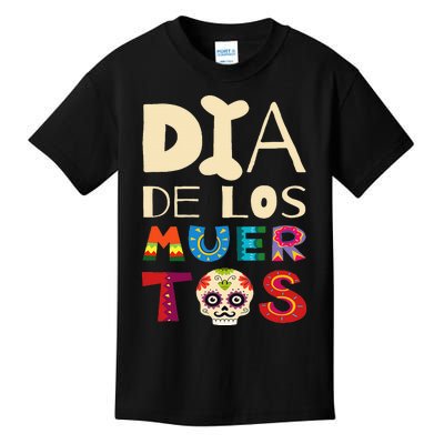 Dia de los Muertos Kids T-Shirt