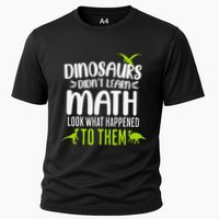 Dinosaurs DidnT Learn Math Look What Dinosaur Math Joke Performance Shirt