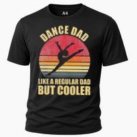 Dance Dad Like A Regular Dad But Cooler Daddy. Funny Da Performance Shirt
