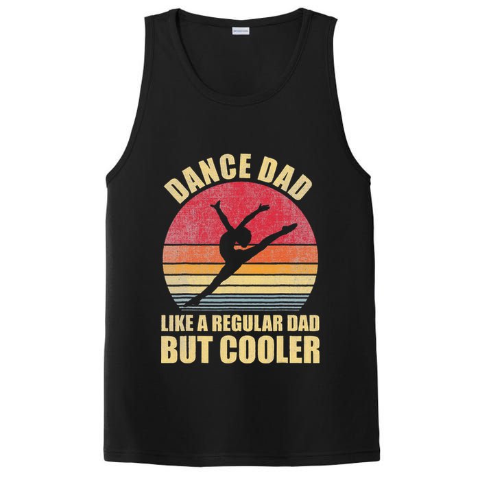 Dance Dad Like A Regular Dad But Cooler Daddy. Funny Da PosiCharge Competitor Tank