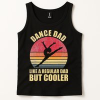 Dance Dad Like A Regular Dad But Cooler Daddy. Funny Da Tank Top