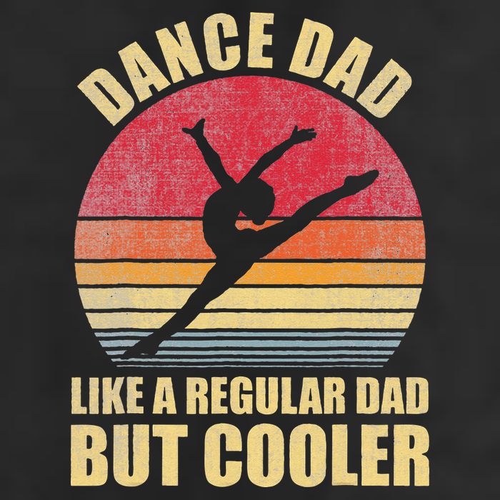 Dance Dad Like A Regular Dad But Cooler Daddy. Funny Da Microfiber Hand Towel