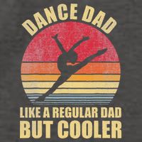 Dance Dad Like A Regular Dad But Cooler Daddy. Funny Da Vector Backpack