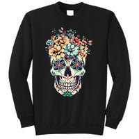 Dia De Los Muertos Sugar Skull La Catrina Halloween Sweatshirt