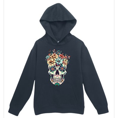 Dia De Los Muertos Sugar Skull La Catrina Halloween Urban Pullover Hoodie