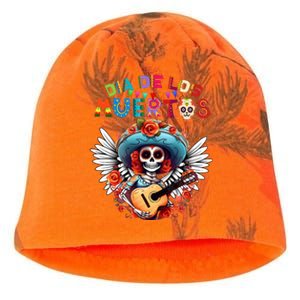 Dia De Los Muertos Catrina Sugar Skull Day of Dead Halloween Kati - Camo Knit Beanie