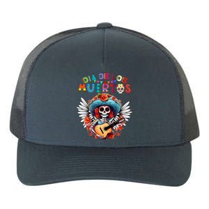 Dia De Los Muertos Catrina Sugar Skull Day of Dead Halloween Yupoong Adult 5-Panel Trucker Hat