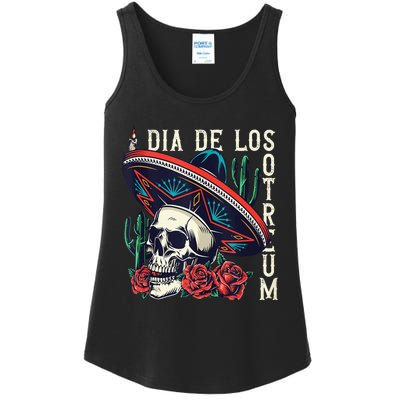 Dia De los Muertos Day of the Dead Mexican holiday Ladies Essential Tank