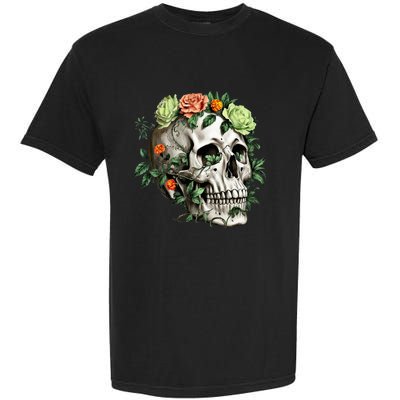 Dia De Los Muertos Costume Day Of The Dead Sugar Skull Garment-Dyed Heavyweight T-Shirt