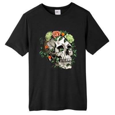 Dia De Los Muertos Costume Day Of The Dead Sugar Skull Tall Fusion ChromaSoft Performance T-Shirt