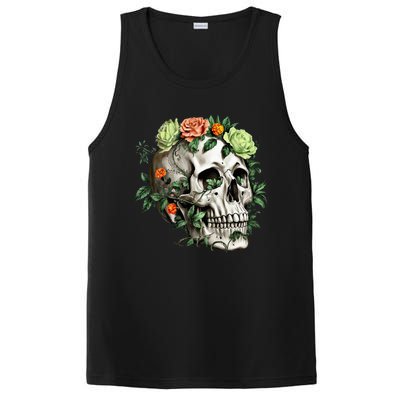 Dia De Los Muertos Costume Day Of The Dead Sugar Skull PosiCharge Competitor Tank