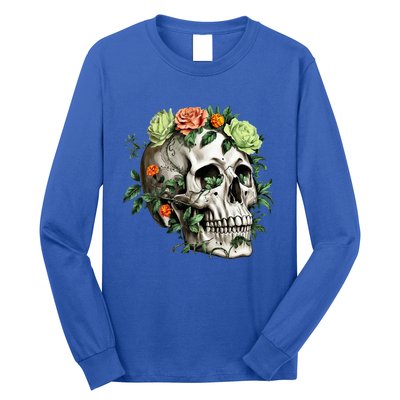 Dia De Los Muertos Costume Day Of The Dead Sugar Skull Long Sleeve Shirt