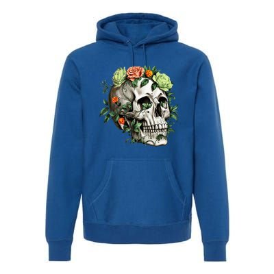 Dia De Los Muertos Costume Day Of The Dead Sugar Skull Premium Hoodie