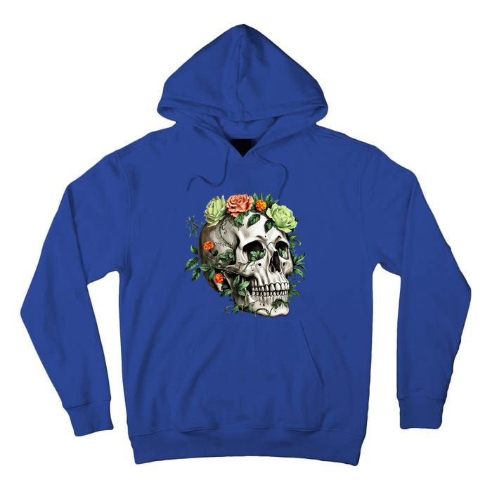 Dia De Los Muertos Costume Day Of The Dead Sugar Skull Tall Hoodie