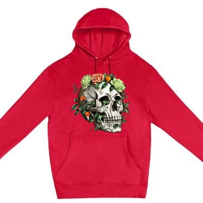 Dia De Los Muertos Costume Day Of The Dead Sugar Skull Premium Pullover Hoodie