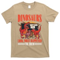 Dinosaurs DidnT Learn Math Look What Happened To Them T-Shirt