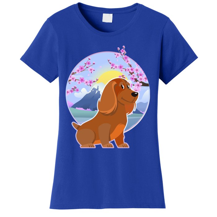 Dachshund Dog Lover Funny Cute Puppy Lover Pet Family Gift Women's T-Shirt