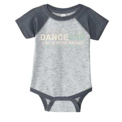Dance Dad Like A Regular Dad Only Way Cooler Dancer Father Infant Baby Jersey Bodysuit