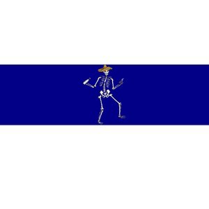 Dia De Los Muertos Halloween Skeleton Dance Bumper Sticker