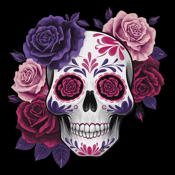 Dia De Los Muertos Costume Day Of The Dead Sugar Skull Cooling Performance Crew T-Shirt