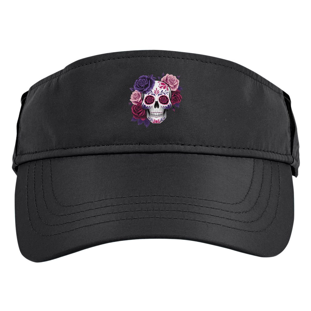 Dia De Los Muertos Costume Day Of The Dead Sugar Skull Adult Drive Performance Visor