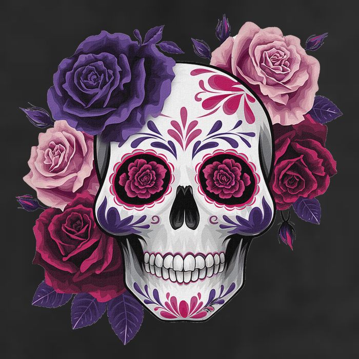 Dia De Los Muertos Costume Day Of The Dead Sugar Skull Adult Drive Performance Visor