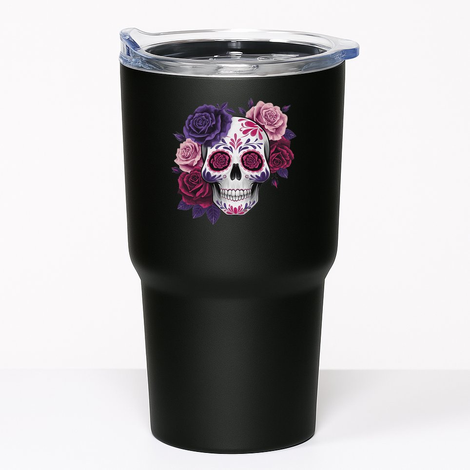 Dia De Los Muertos Costume Day Of The Dead Sugar Skull Tumbler