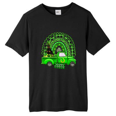 Doberman Dog Leprechaun Hat Truck Shamrock St Patricks Tall Fusion ChromaSoft Performance T-Shirt